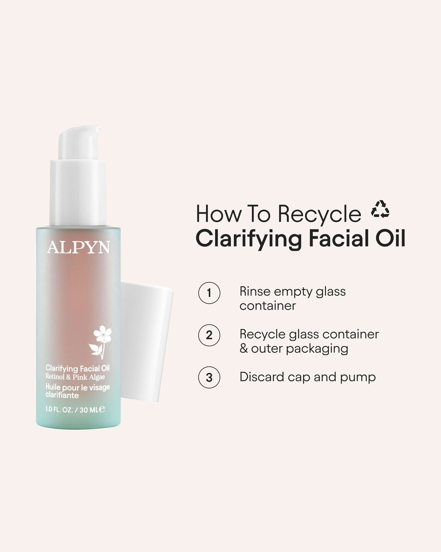 Clarifying Facial Oil with Retinol & Pink Algae