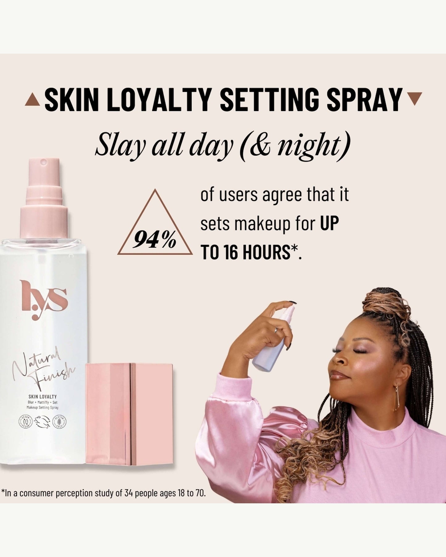 Skin Loyalty Natural Finish Matte Setting Spray