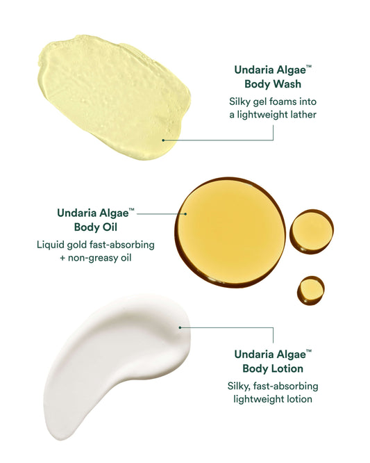 Undaria Body Glow Trio