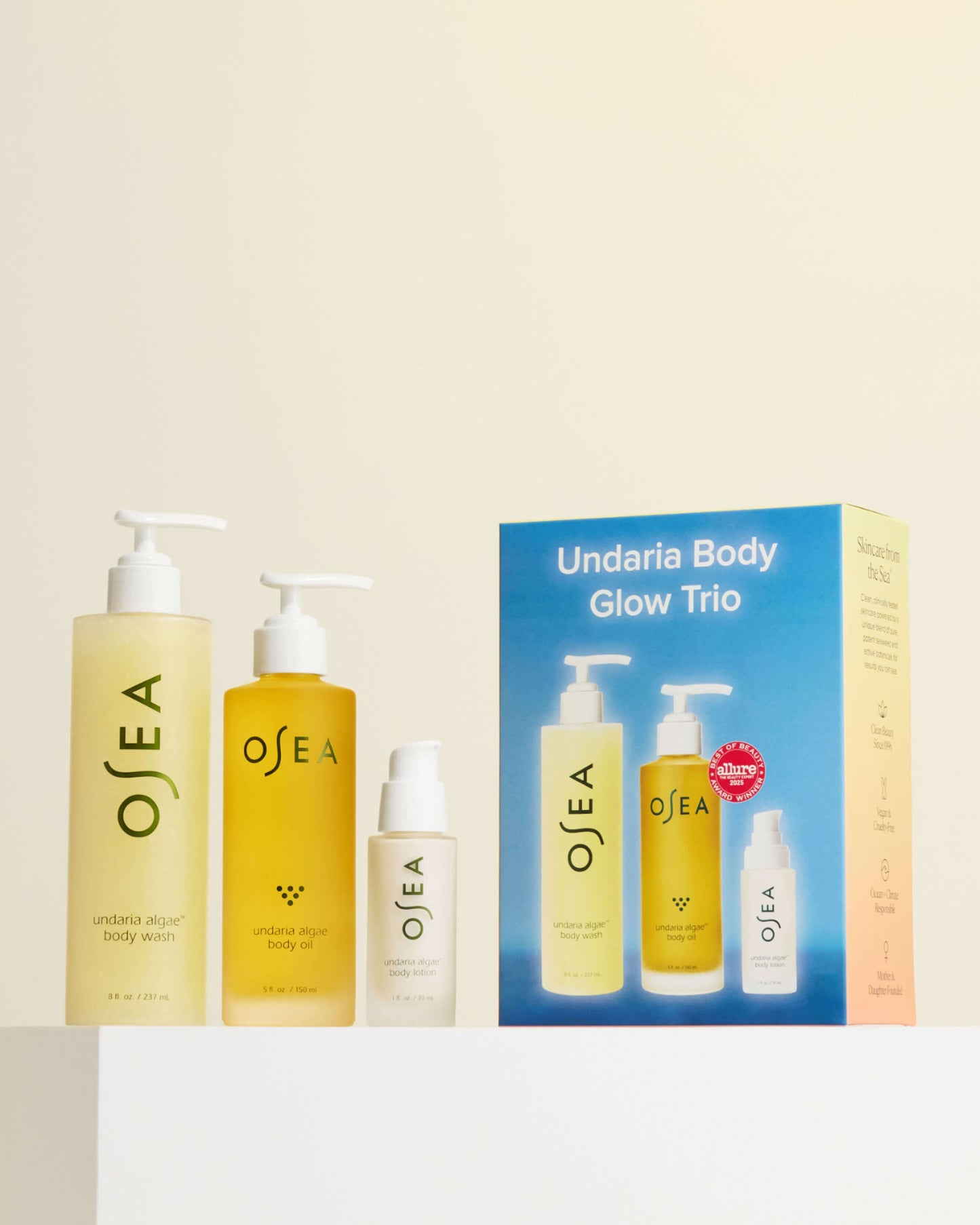 Undaria Body Glow Trio