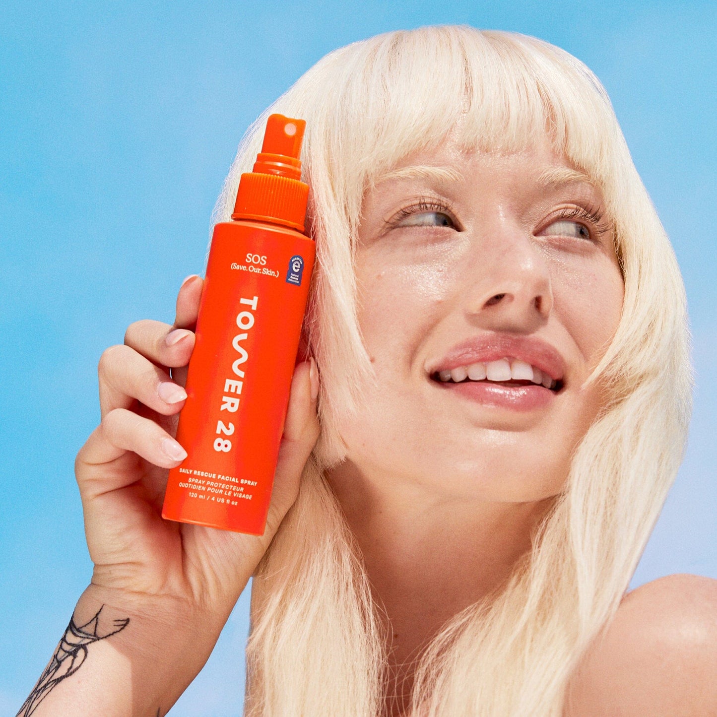 SOS (Save. Our. Skin) Daily Rescue Facial Spray with Hypochlorous Acid