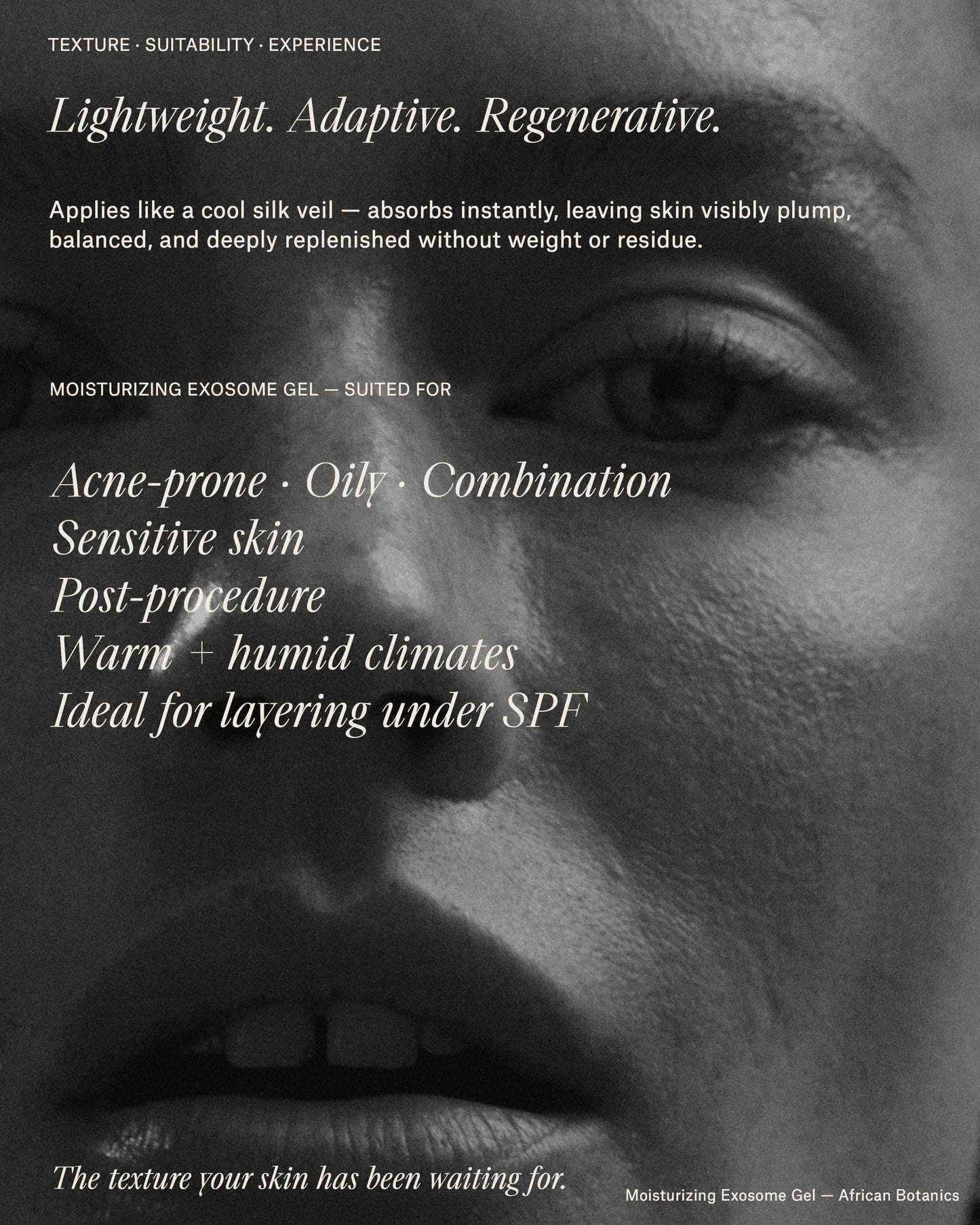 Moisturizing Exosome Advanced Regenerative Gel Moisturizer