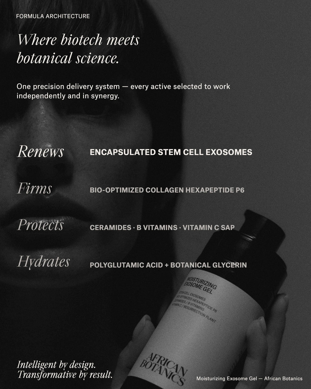 Gel hydratant régénérant avancé aux exosomes