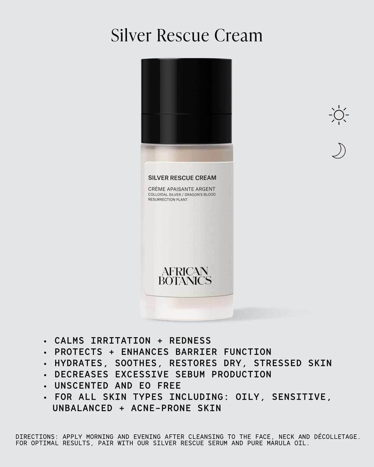 Crème Réparatrice Africain Botanics Silver