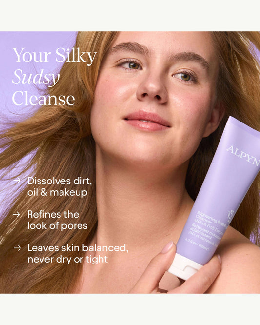 Brightening Bubbling Cleanser with AHA's & Fruit Enzymes