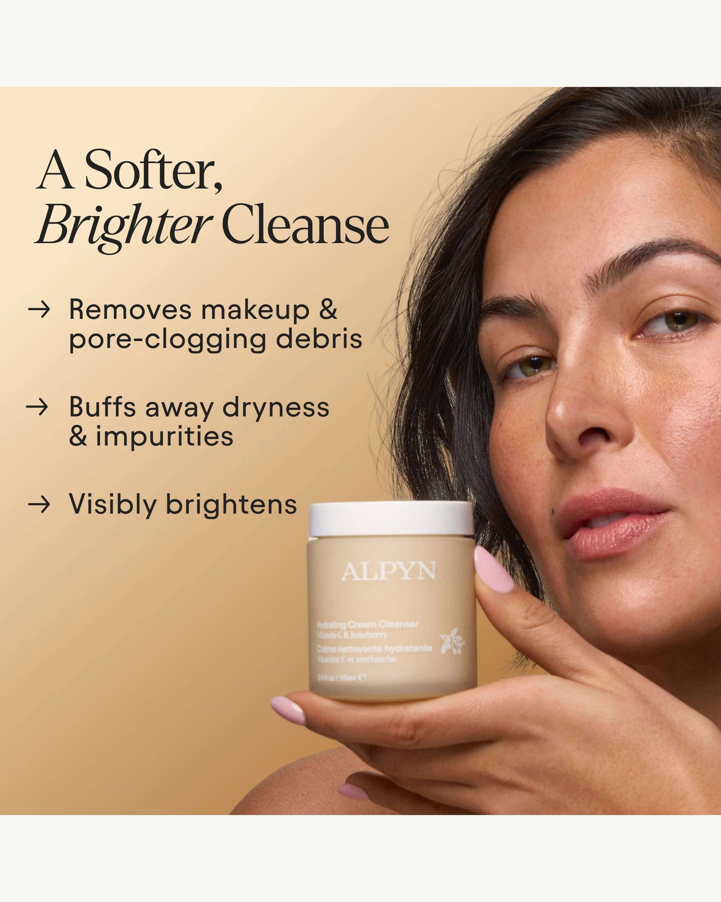 Hydrating Cream Cleanser with Vitamin C & Juneberry