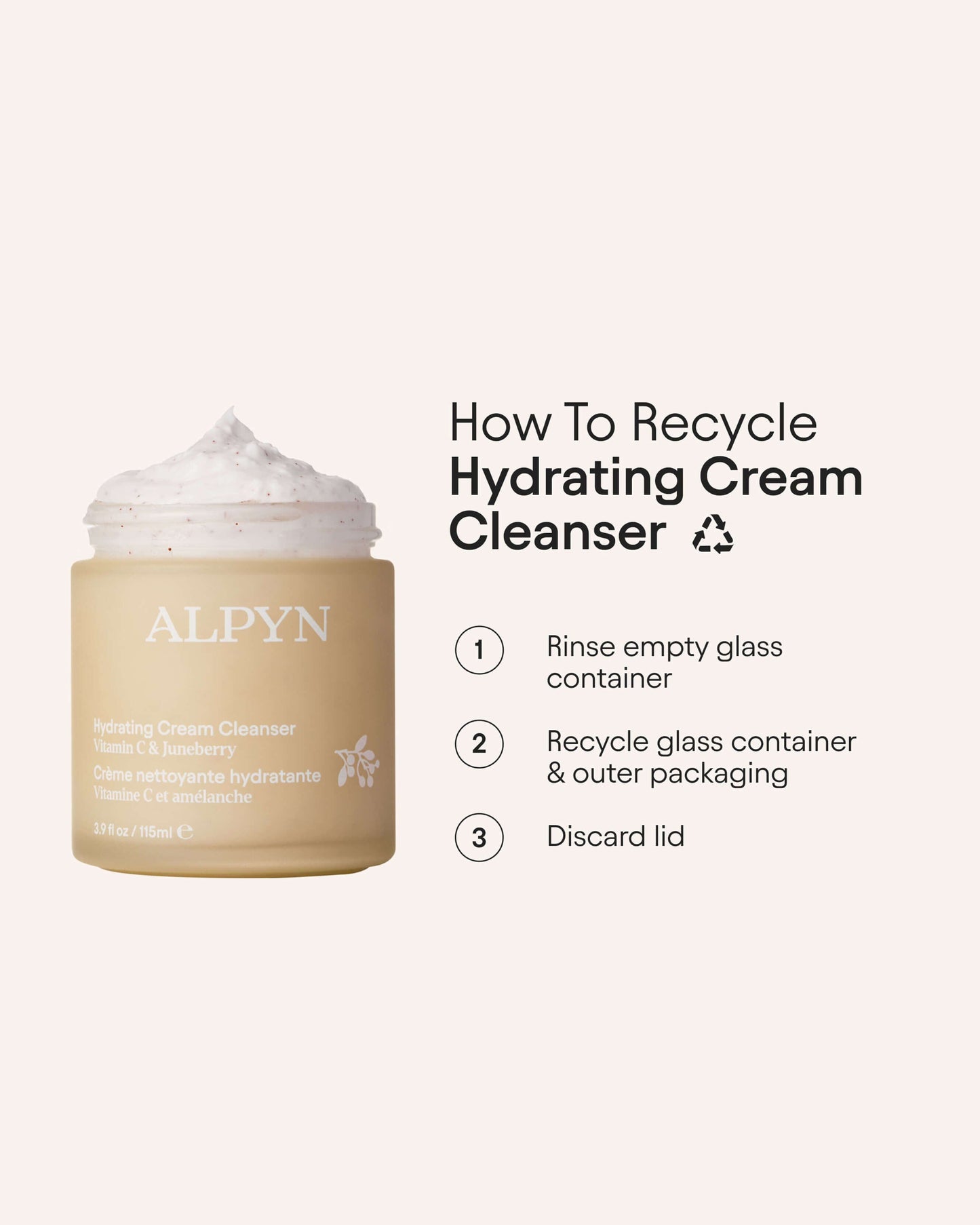 Hydrating Cream Cleanser with Vitamin C & Juneberry