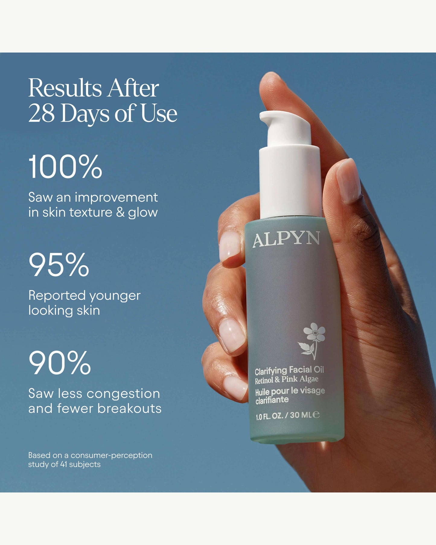 Clarifying Facial Oil with Retinol & Pink Algae