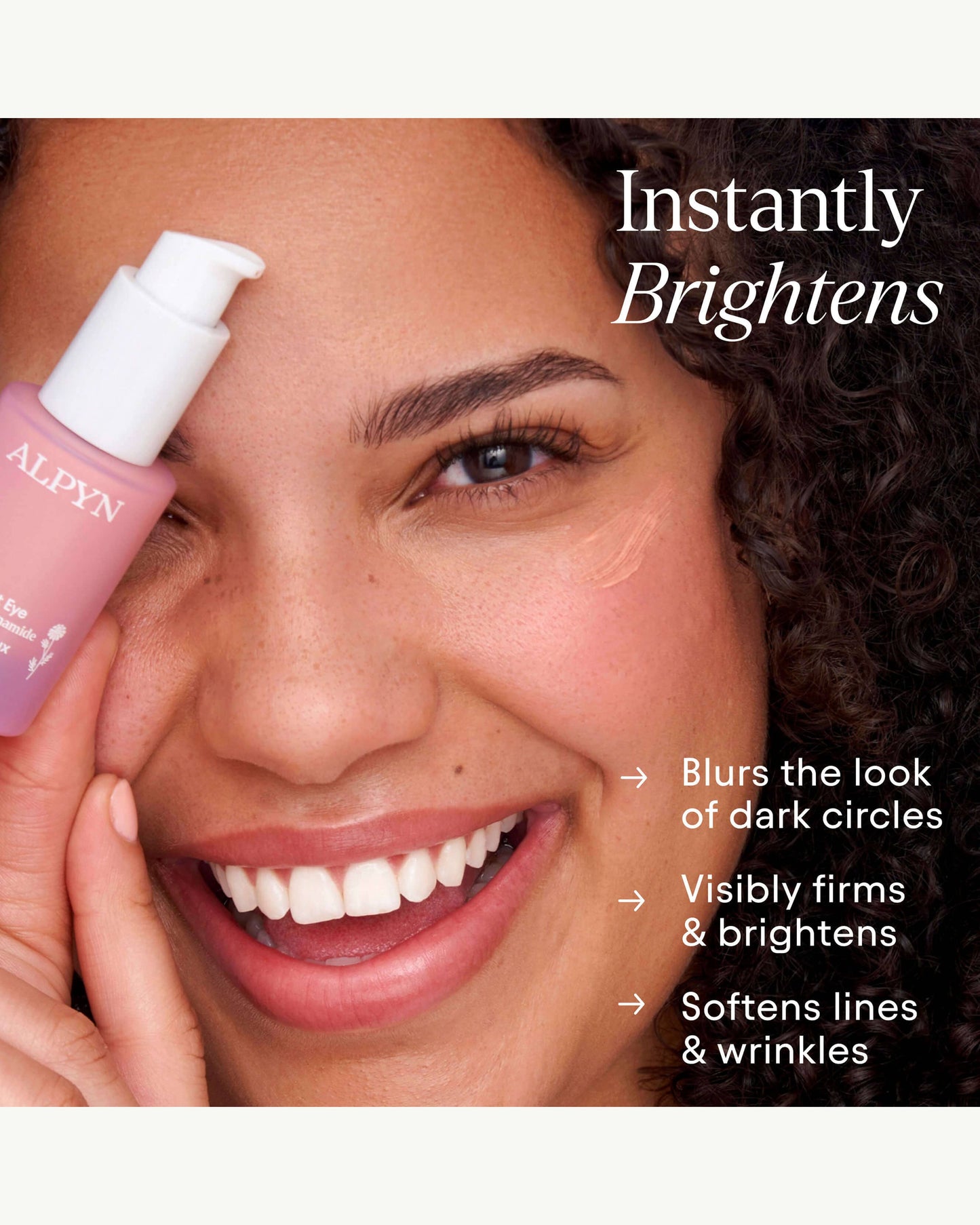Instant Bright Eye with Peptides & Niacinamide