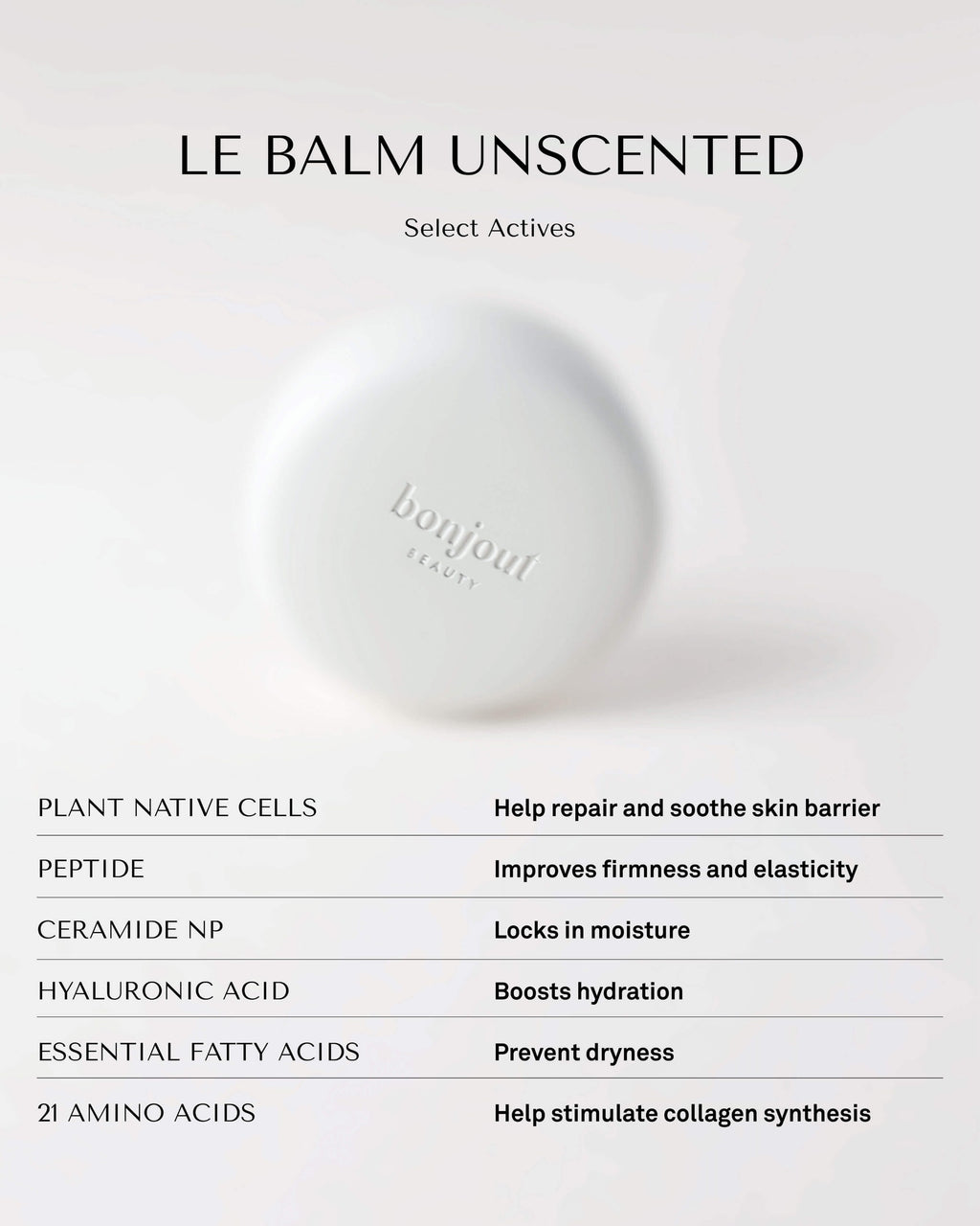 Le Baume Non Parfumé - Sérum Solide Sauveur de Peau
