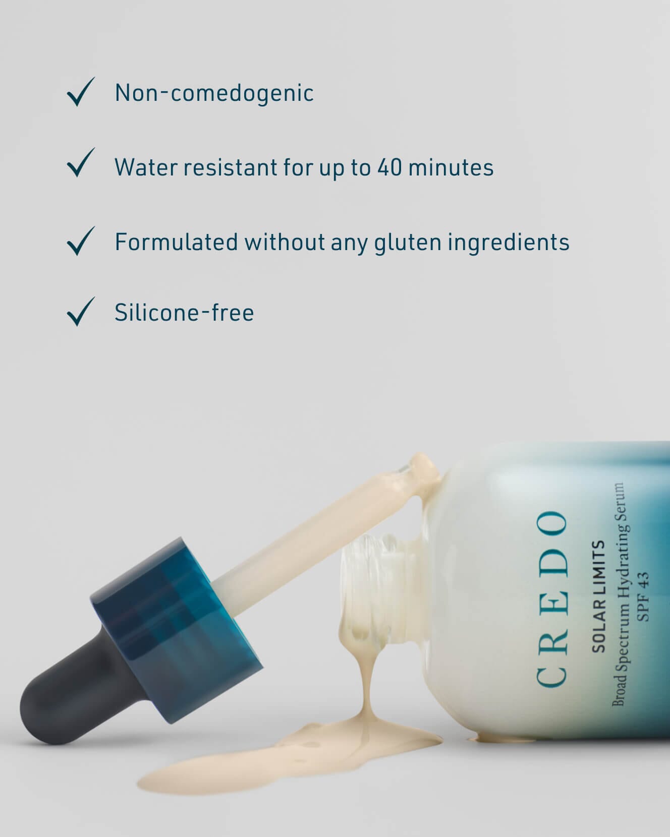 Solar Limits Broad Spectrum SPF 43 Sheer Hydrating Sunscreen Serum