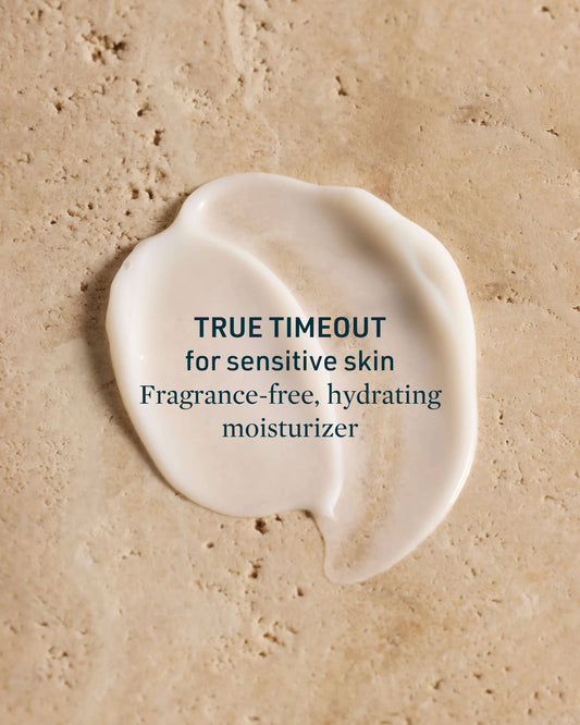 True Timeout Vetiver Root + Calming Botanicals Moisturizer for Sensitive Skin