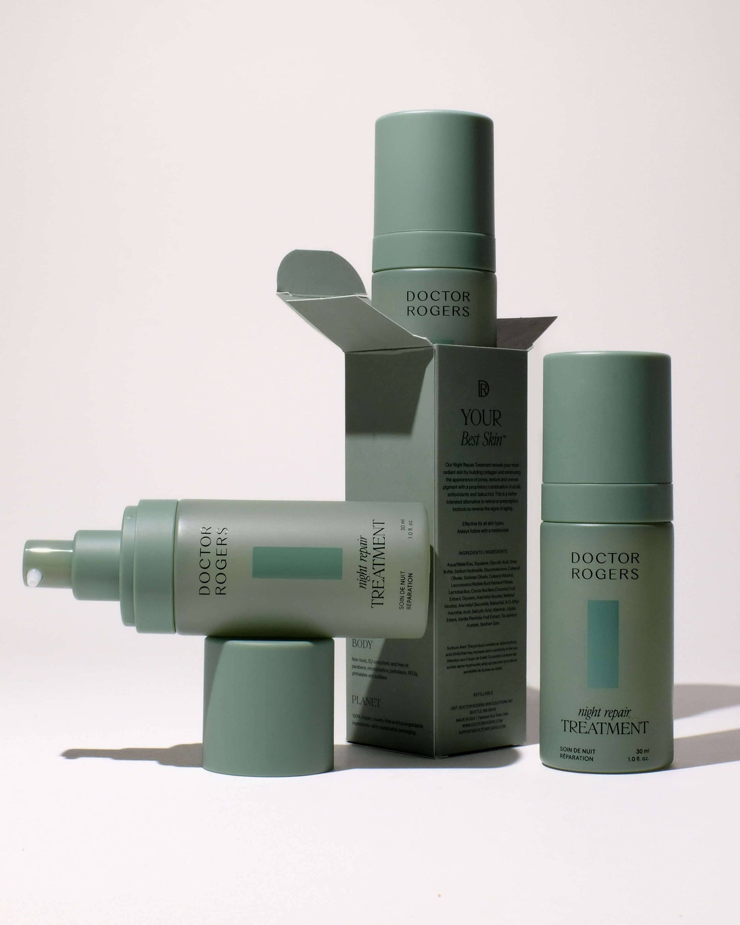 Moisturizing Bakuchiol + Glycolic Night Repair Treatment