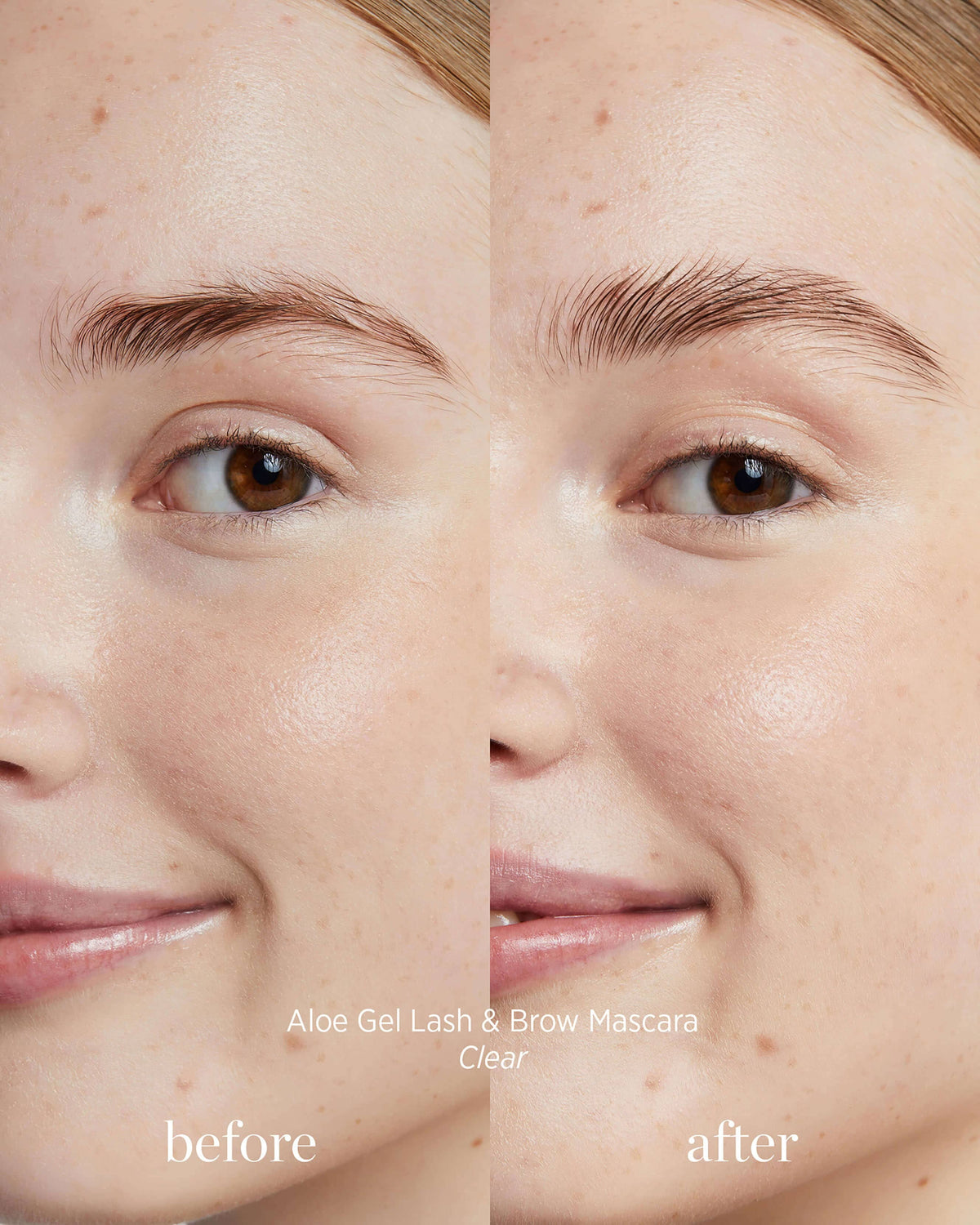 Mini mascara gel aloe pour cils et sourcils