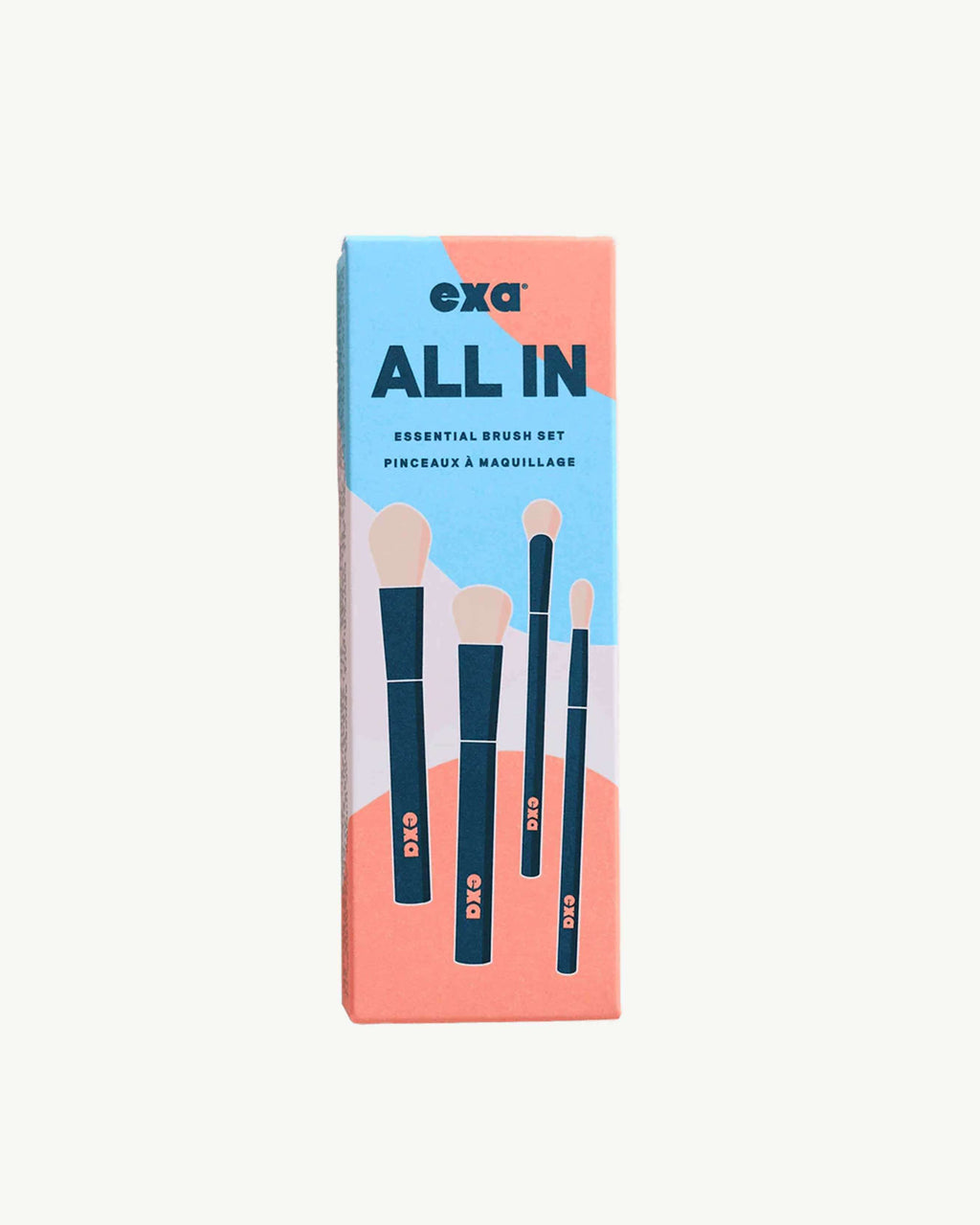 Trousse de pinceaux essentiels Tout-en-un