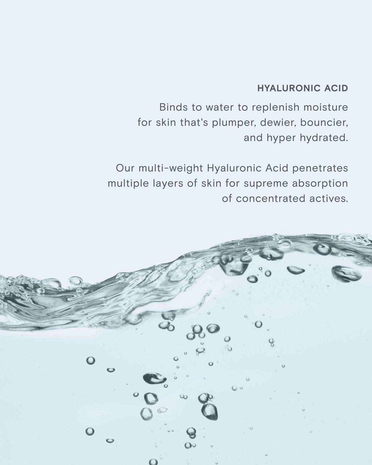 Recharge d'Hydratant Quadruple Acide Hyaluronique