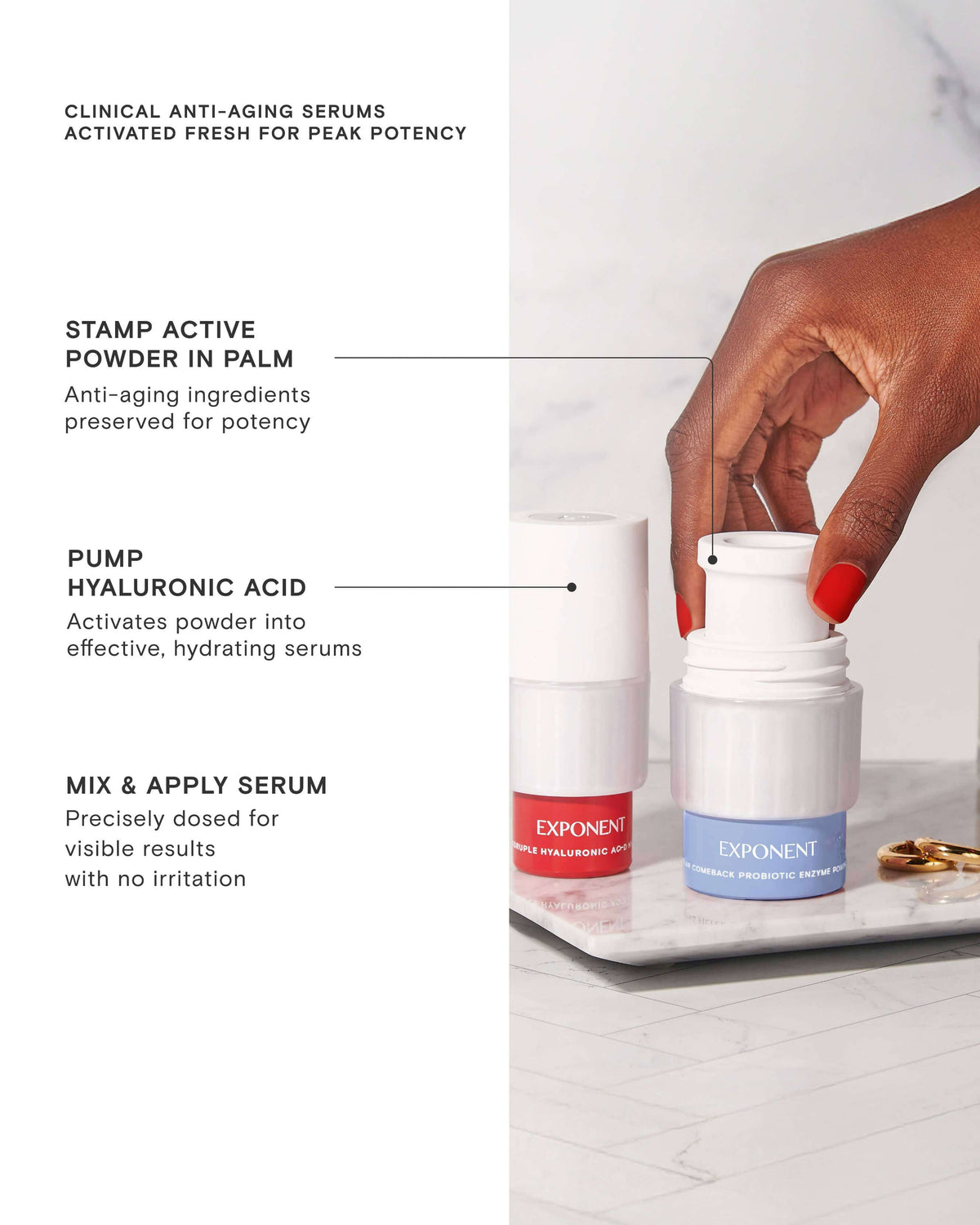 Recharge de poudre enzymatique probiotique Clear Comeback