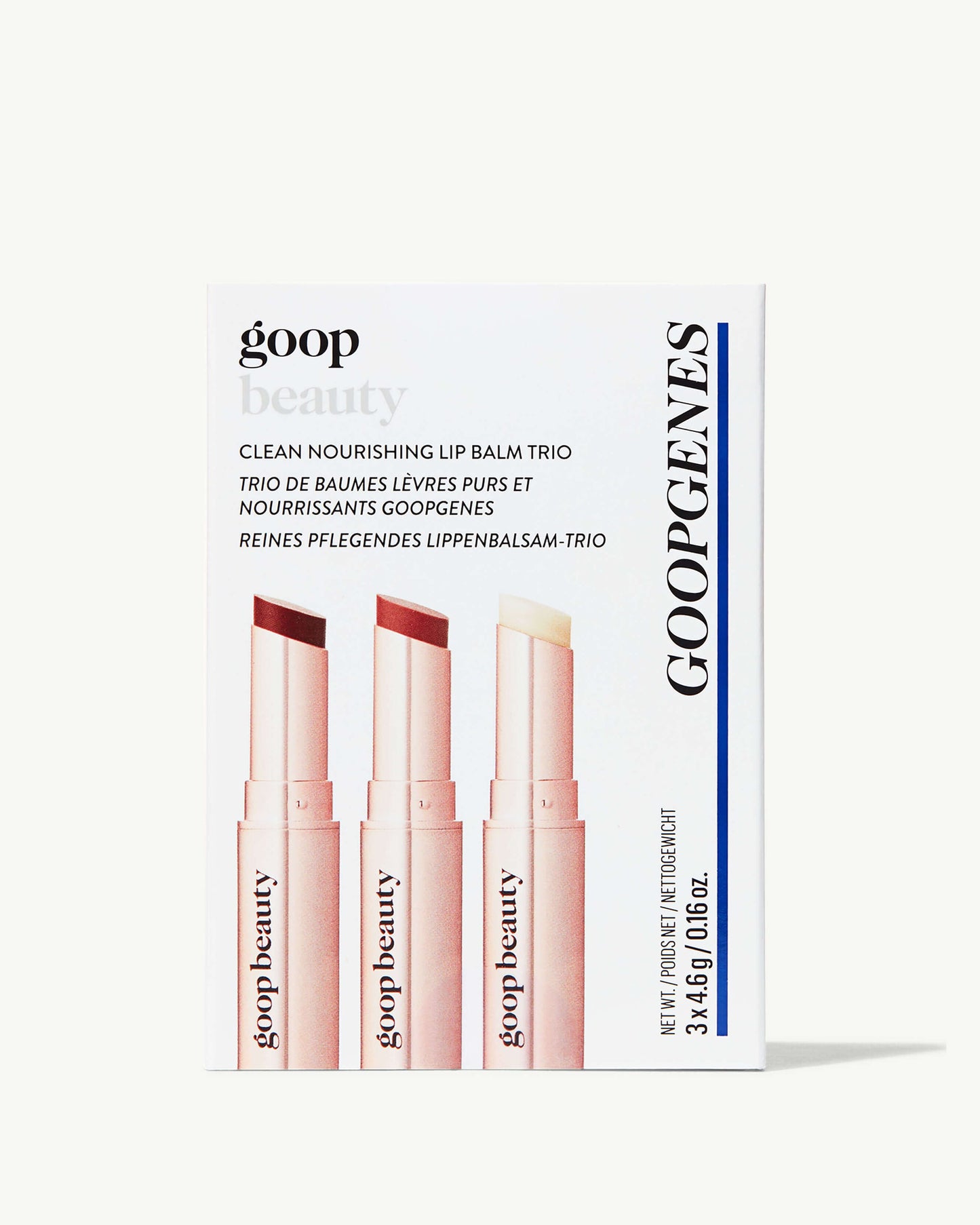 GOOPGENES Clean Nourishing Lip Balm Trio