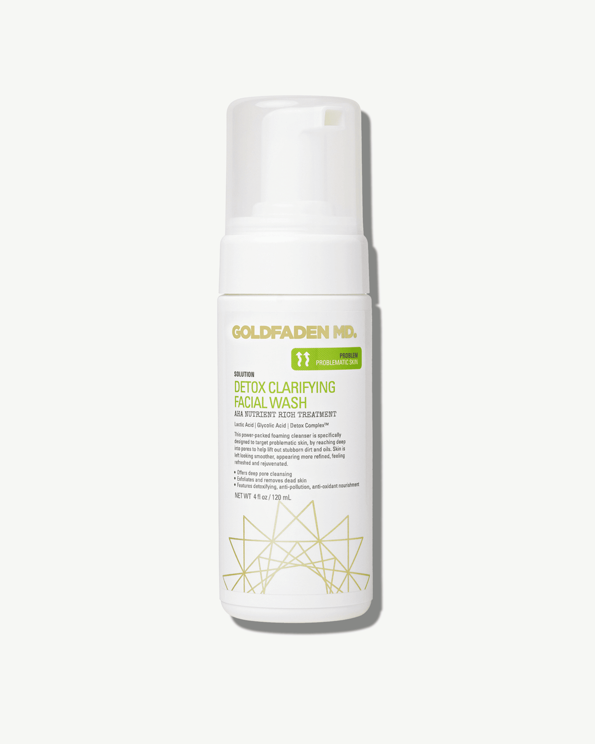 Nettoyant clarifiant détoxifiant pour le visage