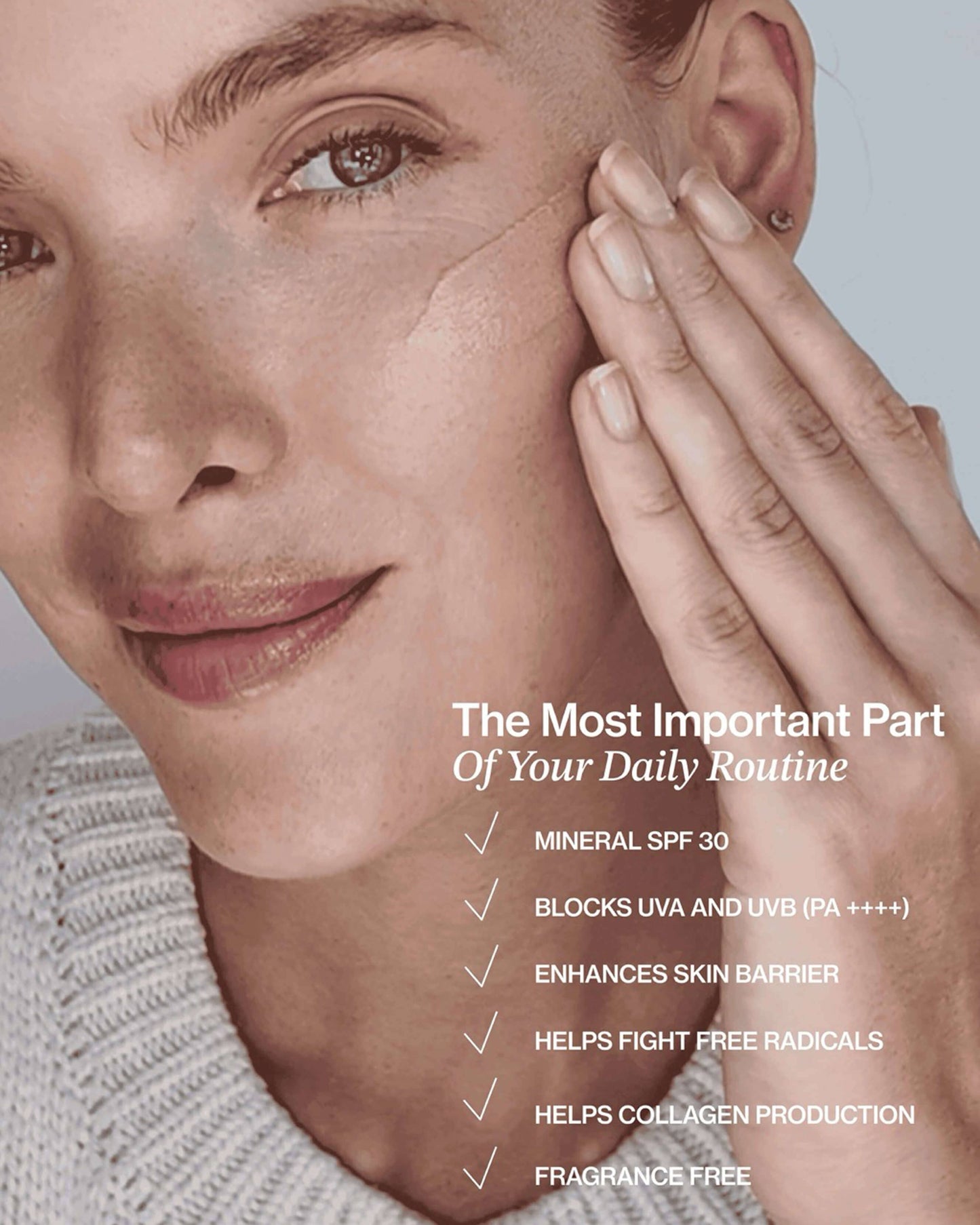 The One Daily Sun Cream Warm Glow SPF 30