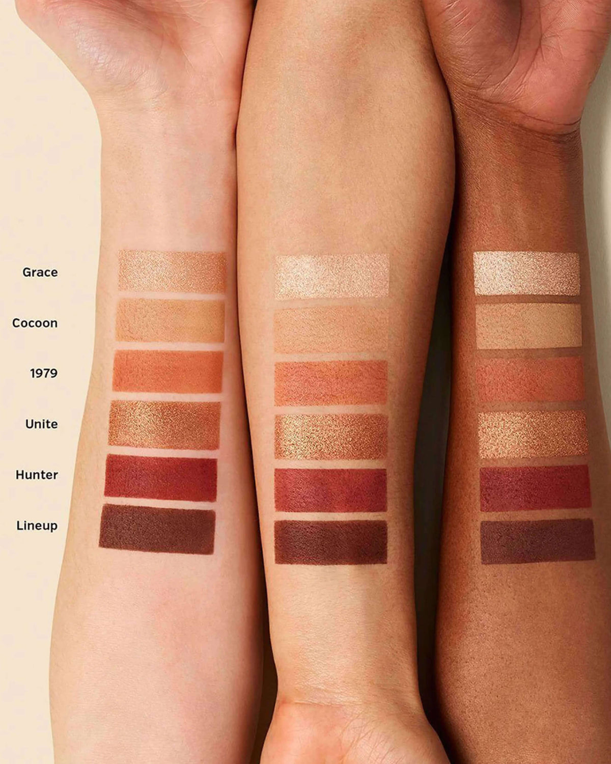La palette de fards à paupières The Necessary Warm Nude