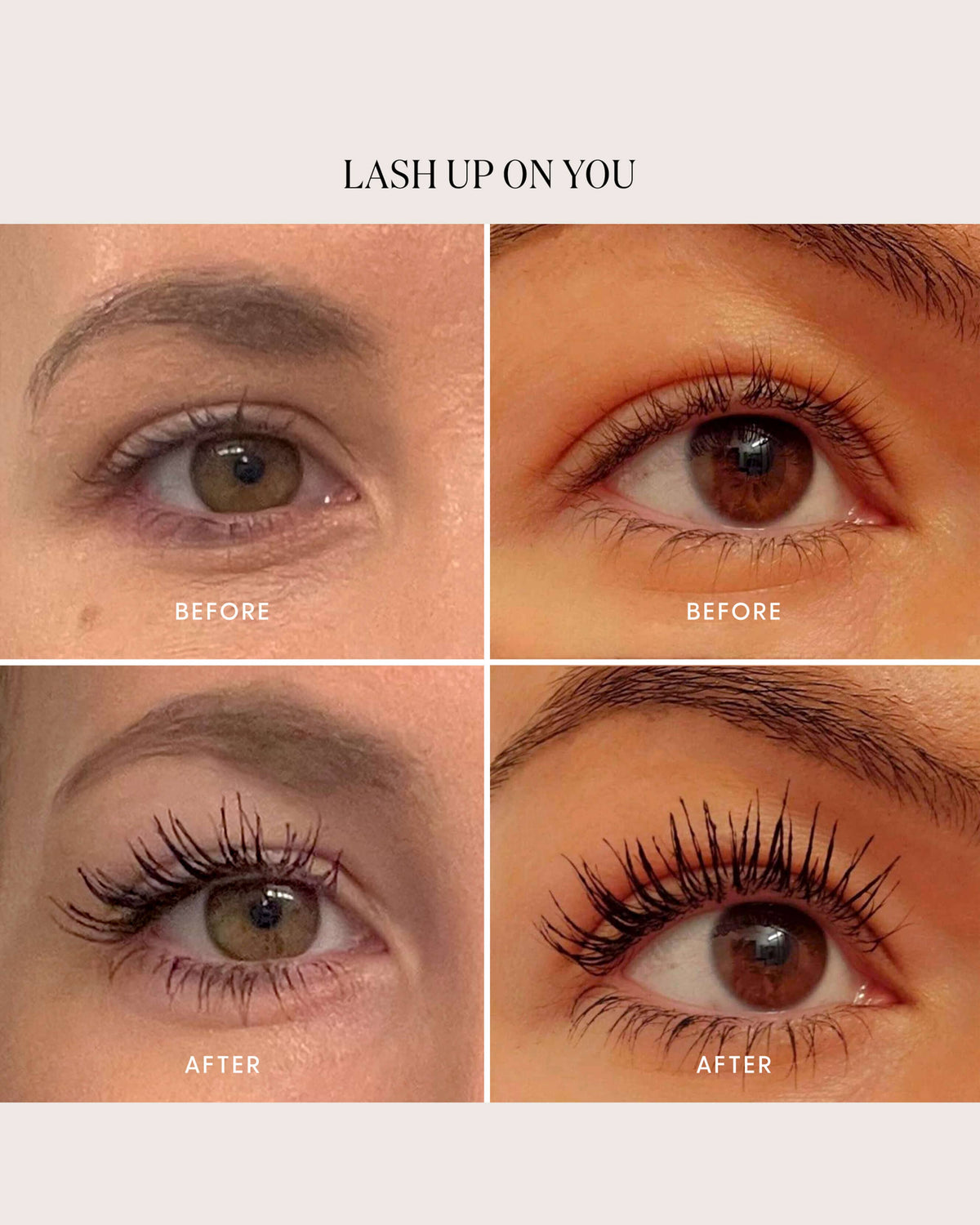 Mascara épaississant aux peptides Lash Up
