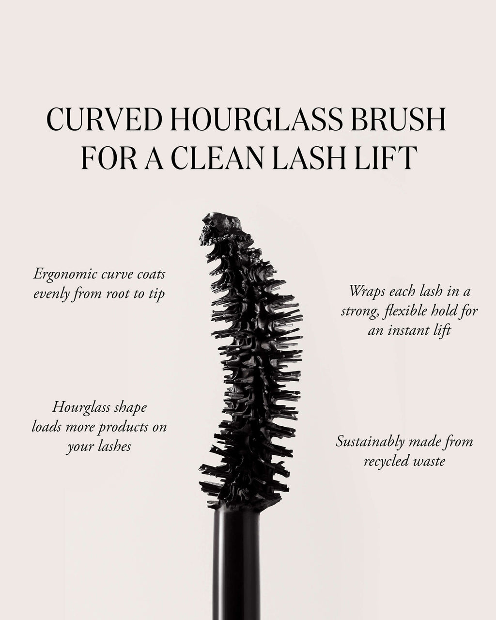 Mascara épaississant aux peptides Lash Up