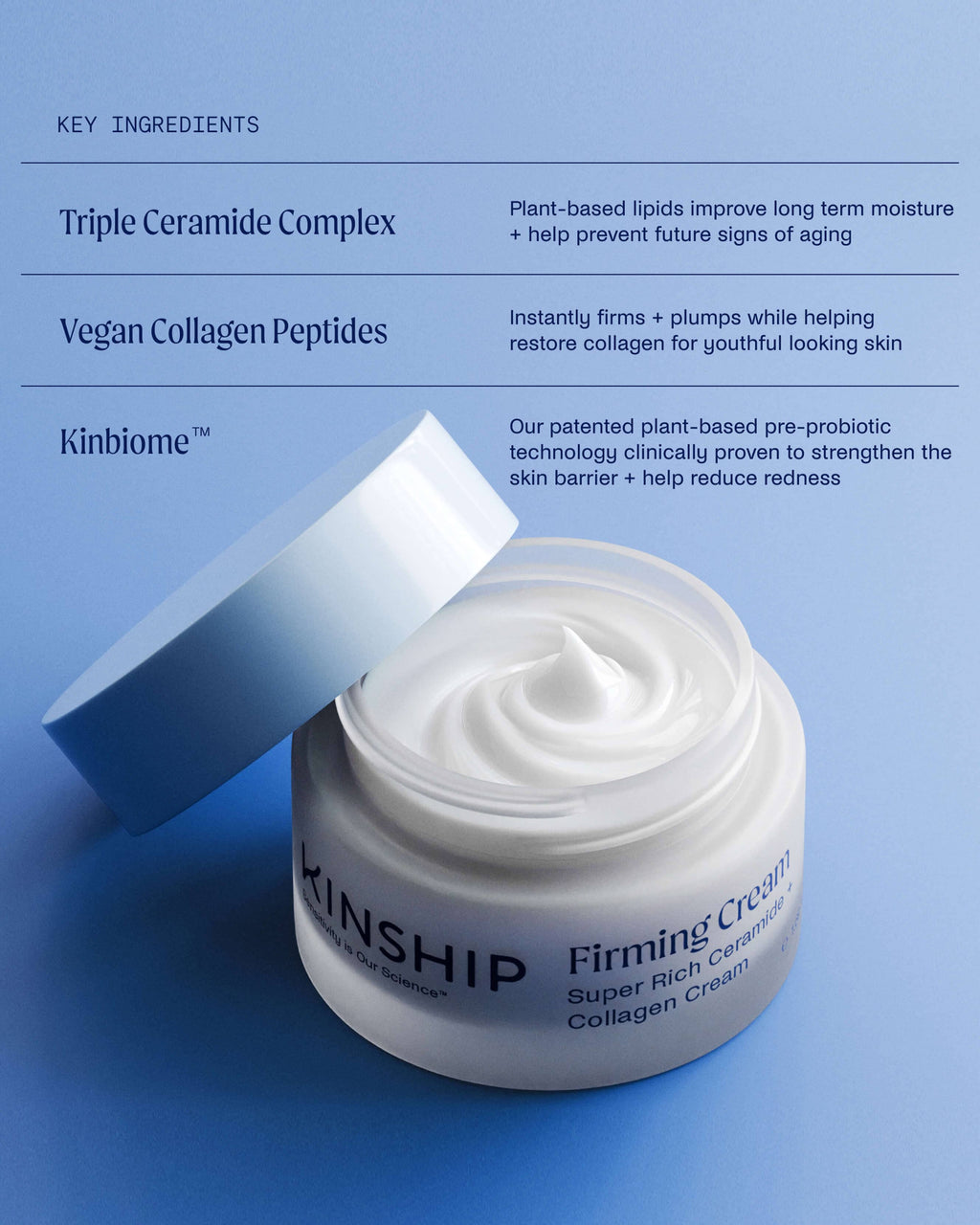 CRÈME RAFFERMISSANTE Crème super riche aux céramides + collagène
