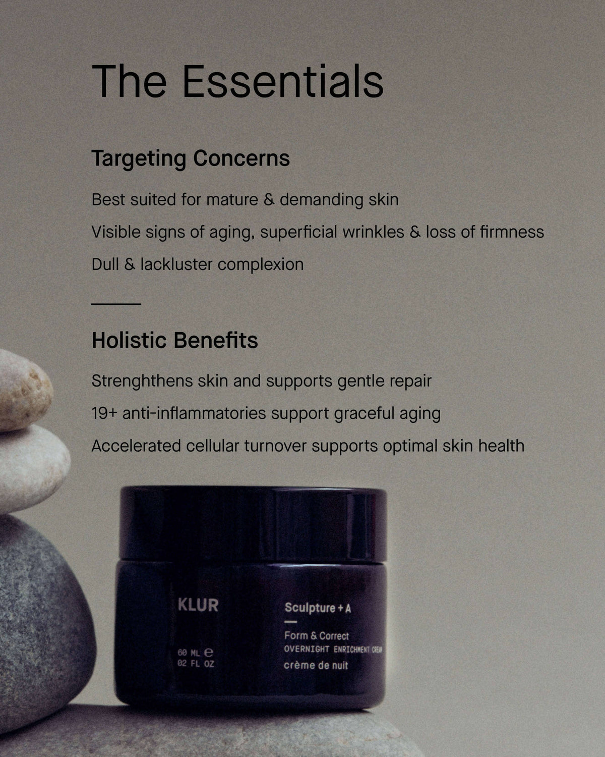 Sculpture + Crème de Nuit Enrichissante
