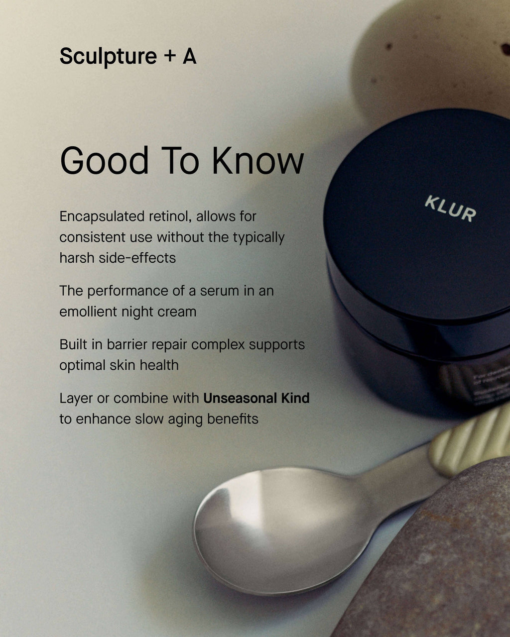 Sculpture + Crème de Nuit Enrichissante
