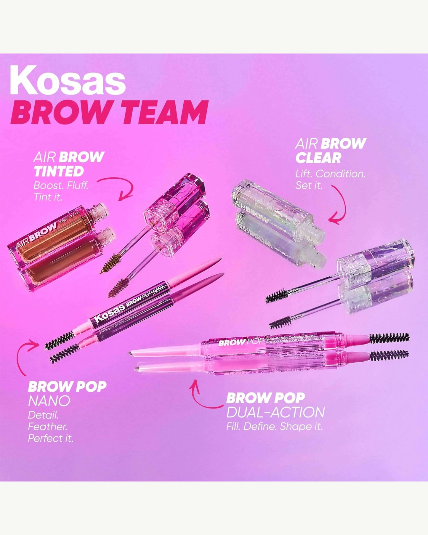 Air Brow Tinted Volumizing Treatment Gel