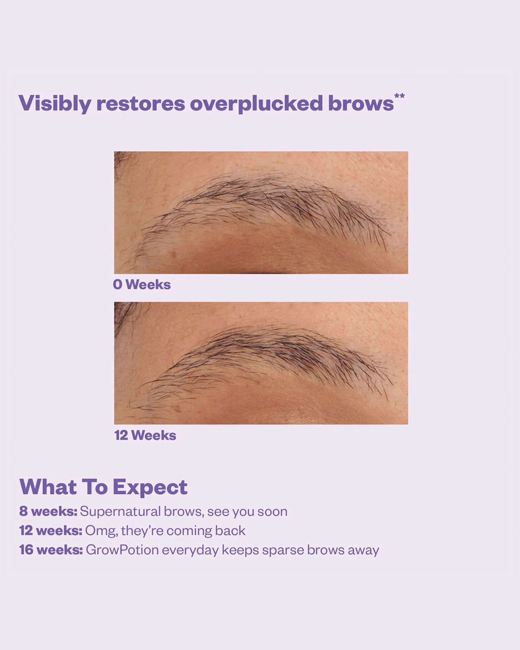Sérum stimulant cils et sourcils GrowPotion Fluffy