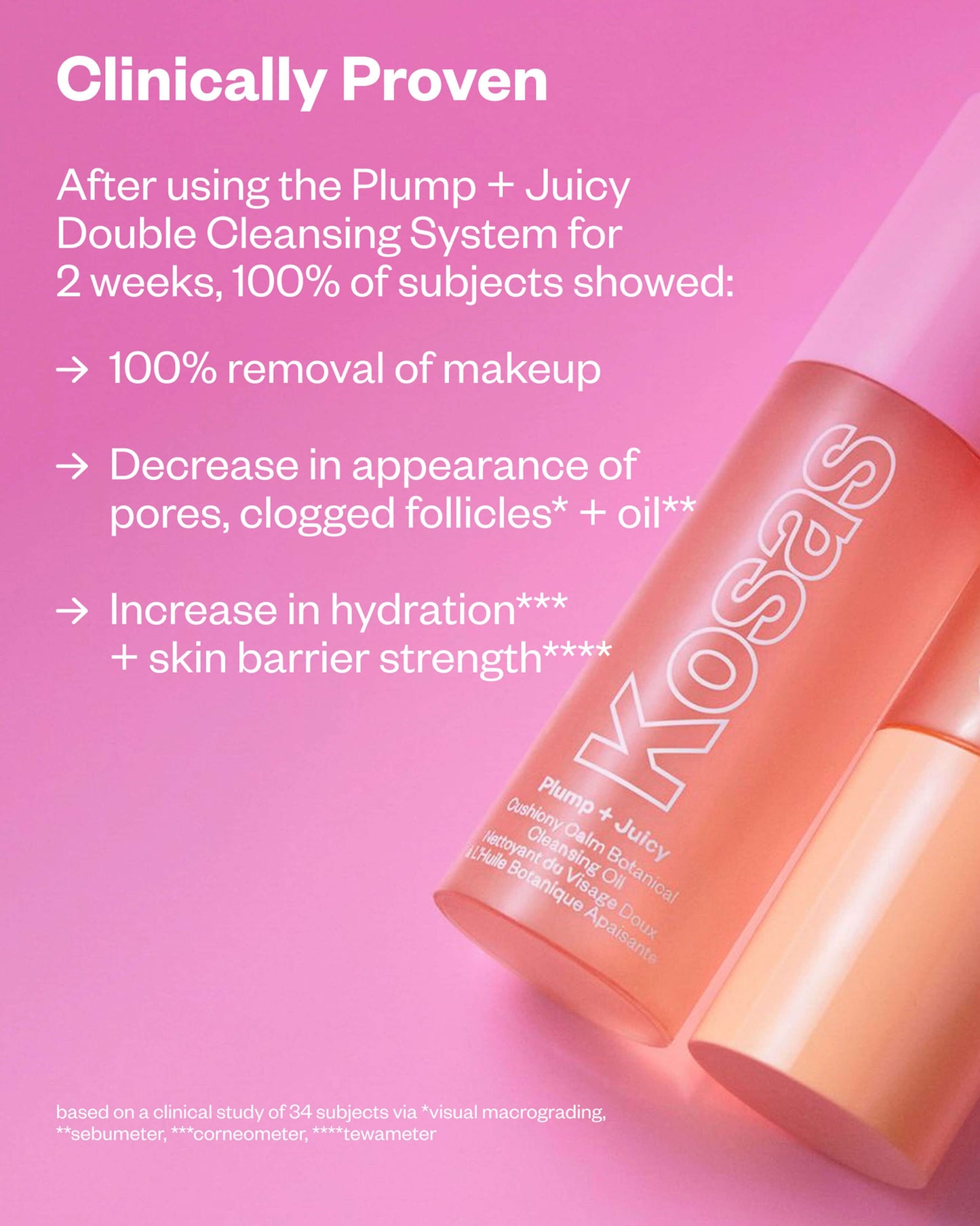 Plump + Juicy Cushiony Calm Botanical Cleansing Oil