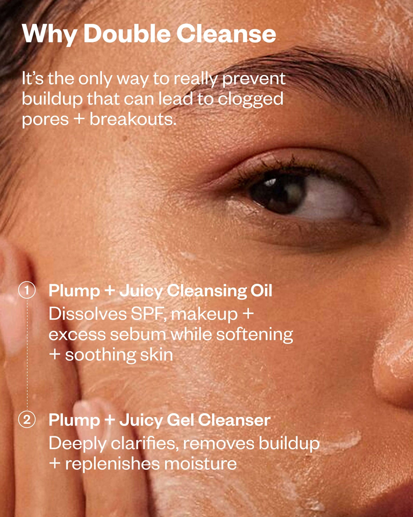 Plump + Juicy Cushiony Calm Botanical Cleansing Oil