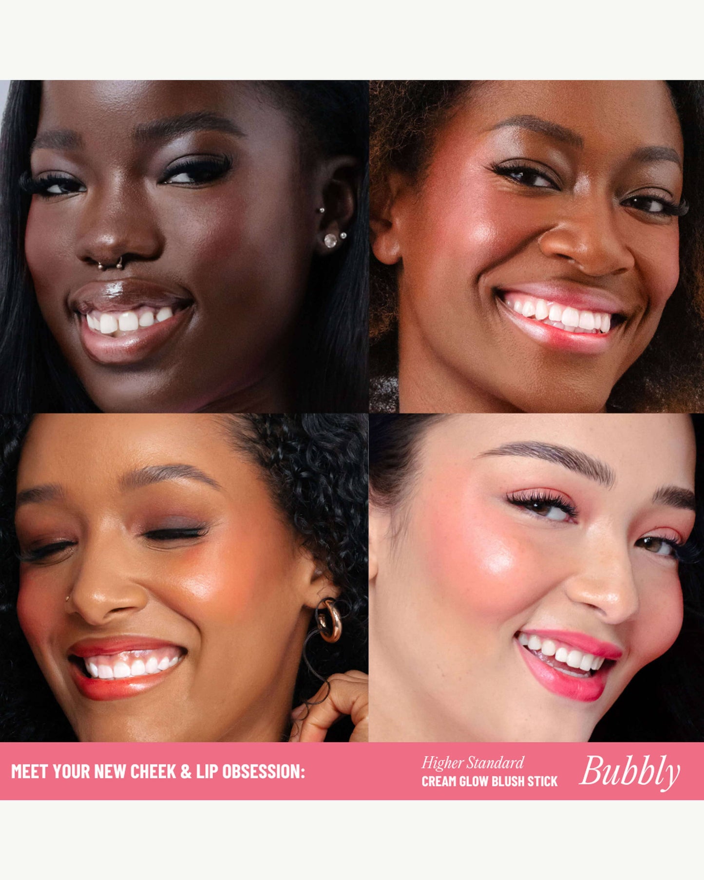 Higher Standard Cream Glow Blush Stick