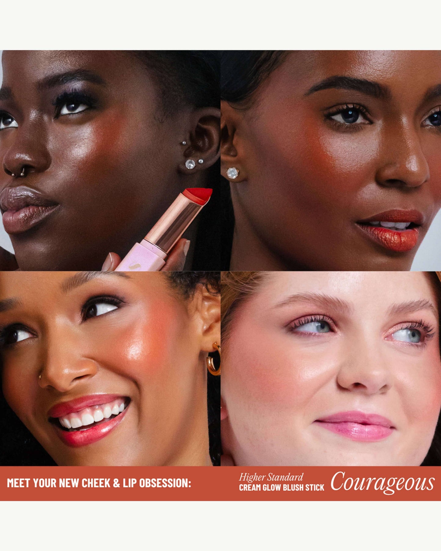 Higher Standard Cream Glow Blush Stick