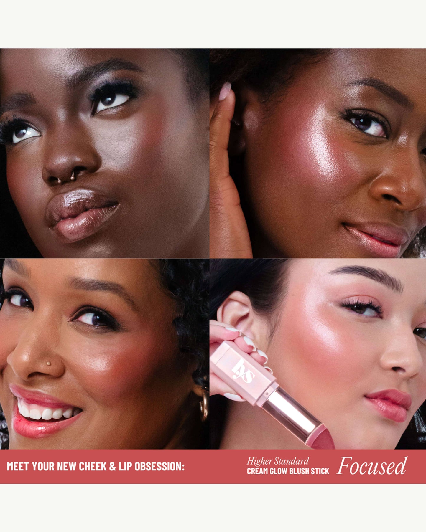 Higher Standard Cream Glow Blush Stick