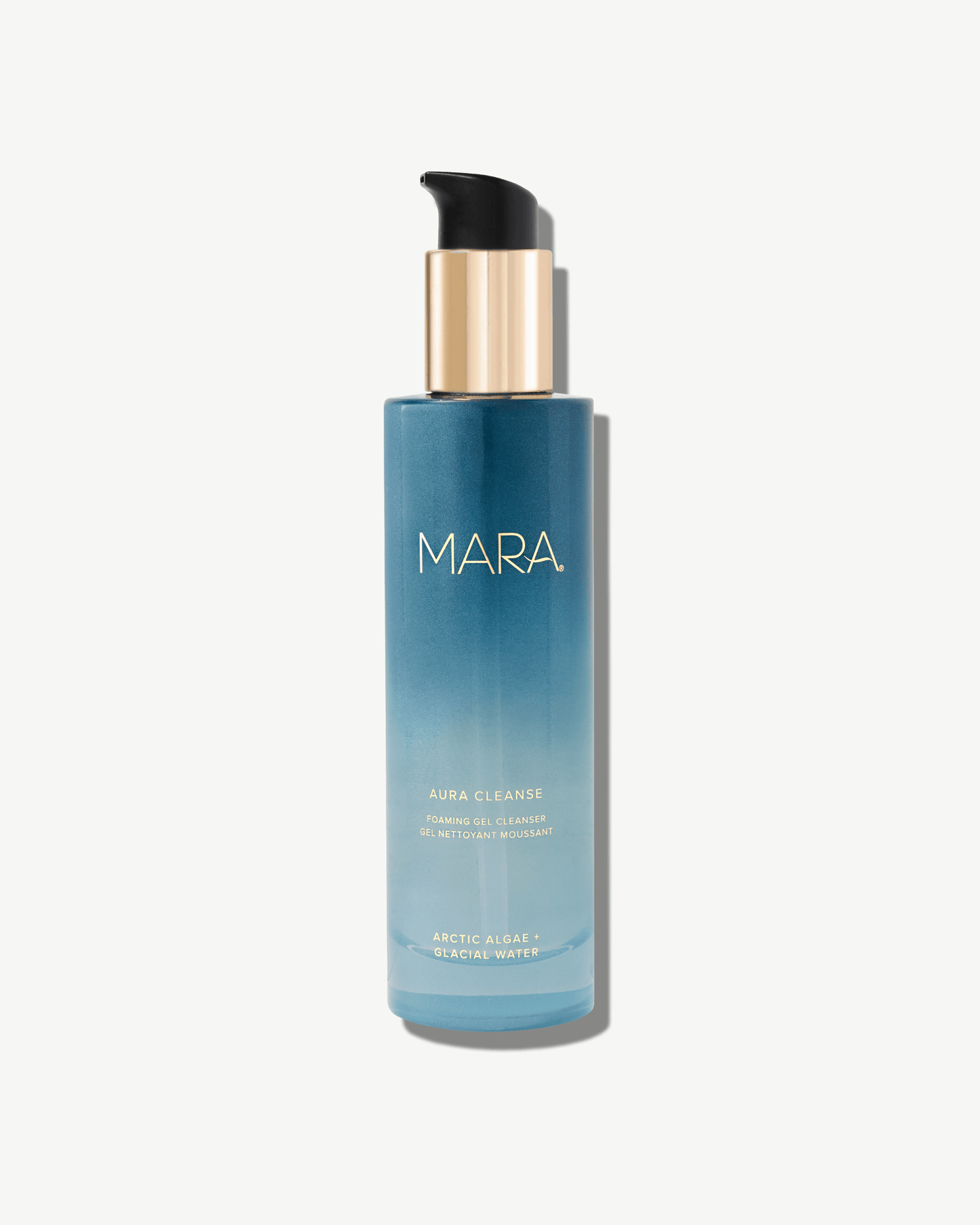 Aura Cleanse Gentle Foaming Gel Cleanser for Dry Skin with Algae