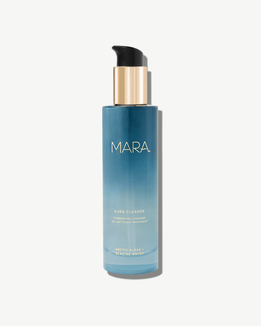 Aura Cleanse Gentle Foaming Gel Cleanser for Dry Skin with Algae