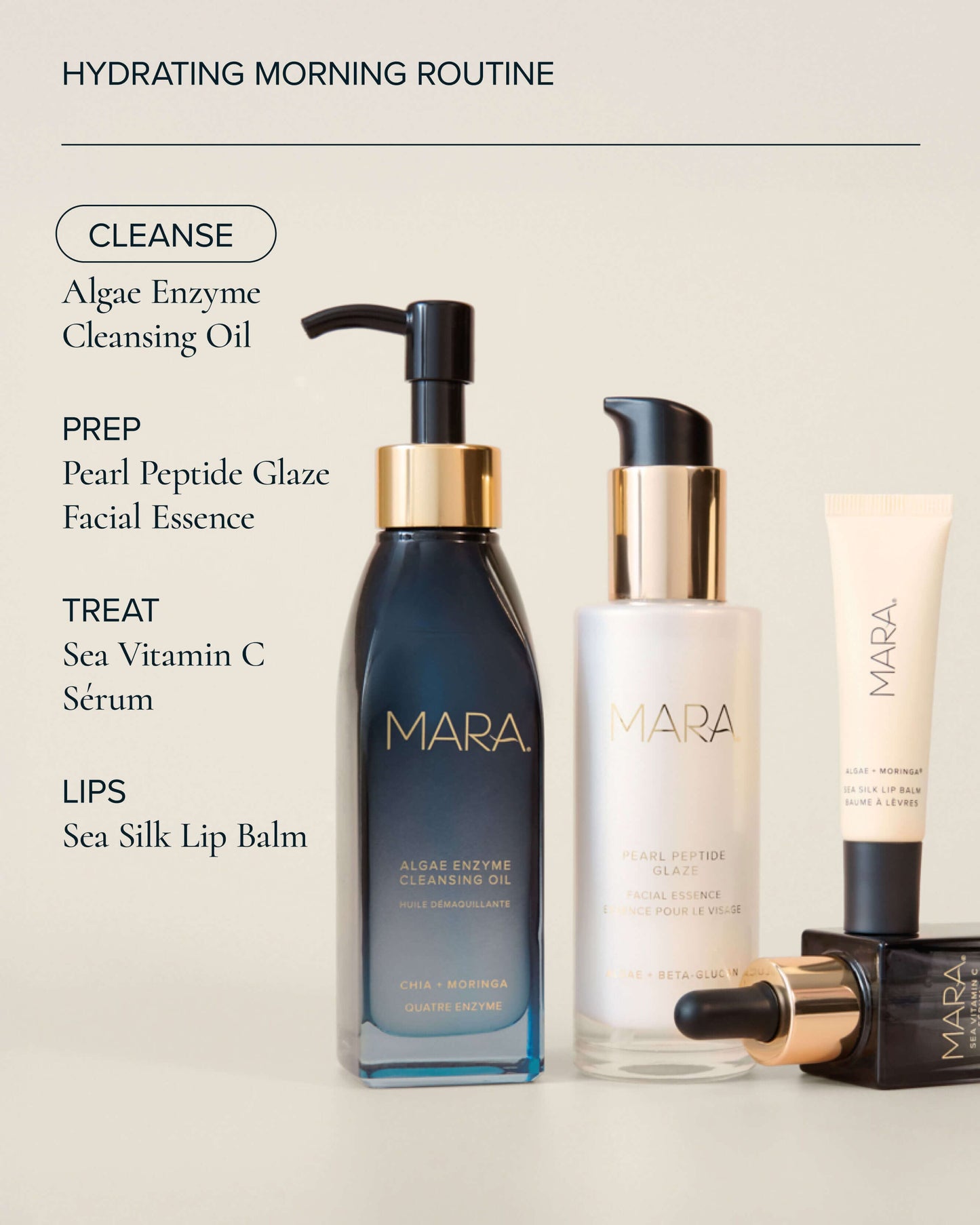 Algae Enzyme Cleansing Oil Makeup Remover with Chia + Moringa