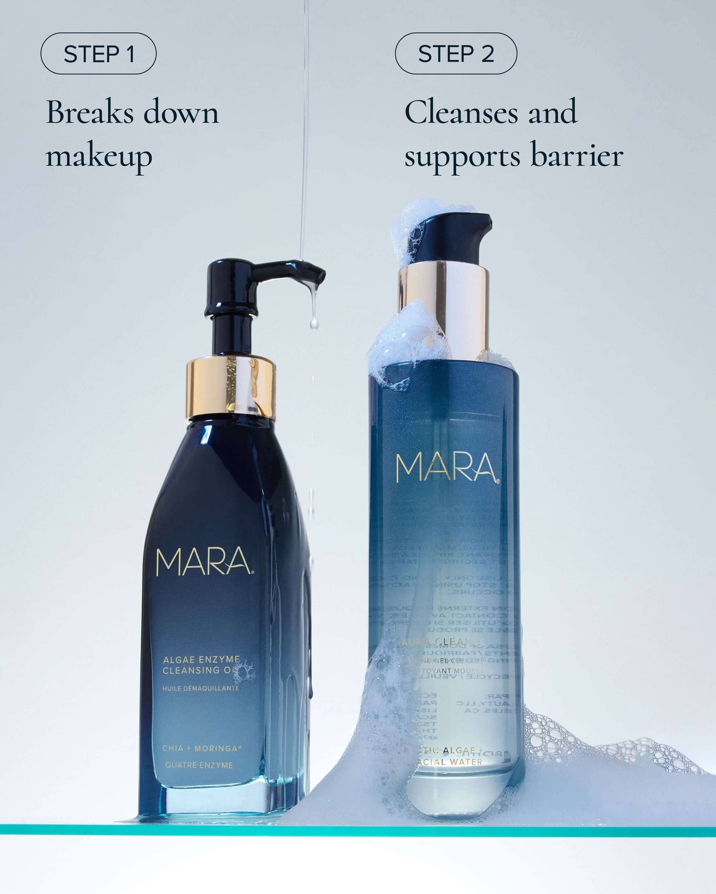 Algae Enzyme Cleansing Oil Makeup Remover with Chia + Moringa