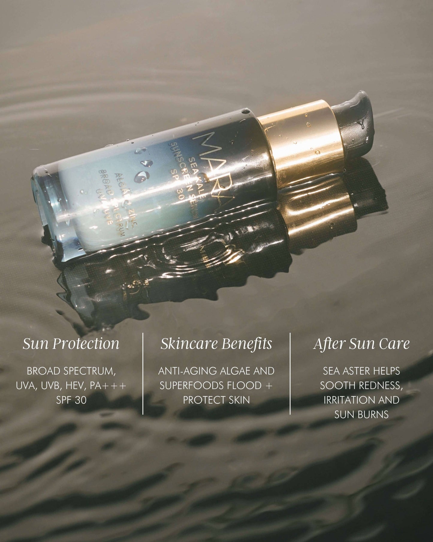 Mineral Sunscreen Serum SPF 30 PA+++ with Algae + Zinc