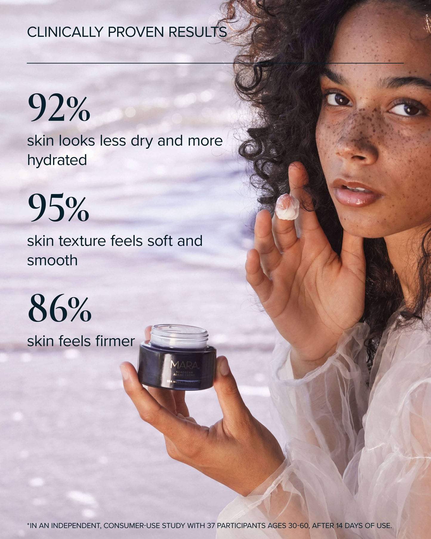 SeaDream Algae Creme Moisturizer for Firming & Tightening with Sea Moss + Peptides