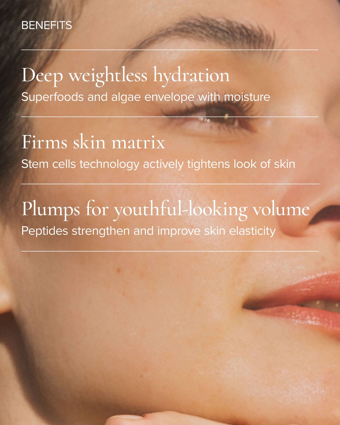 SeaDream Algae Creme Moisturizer for Firming & Tightening with Sea Moss + Peptides