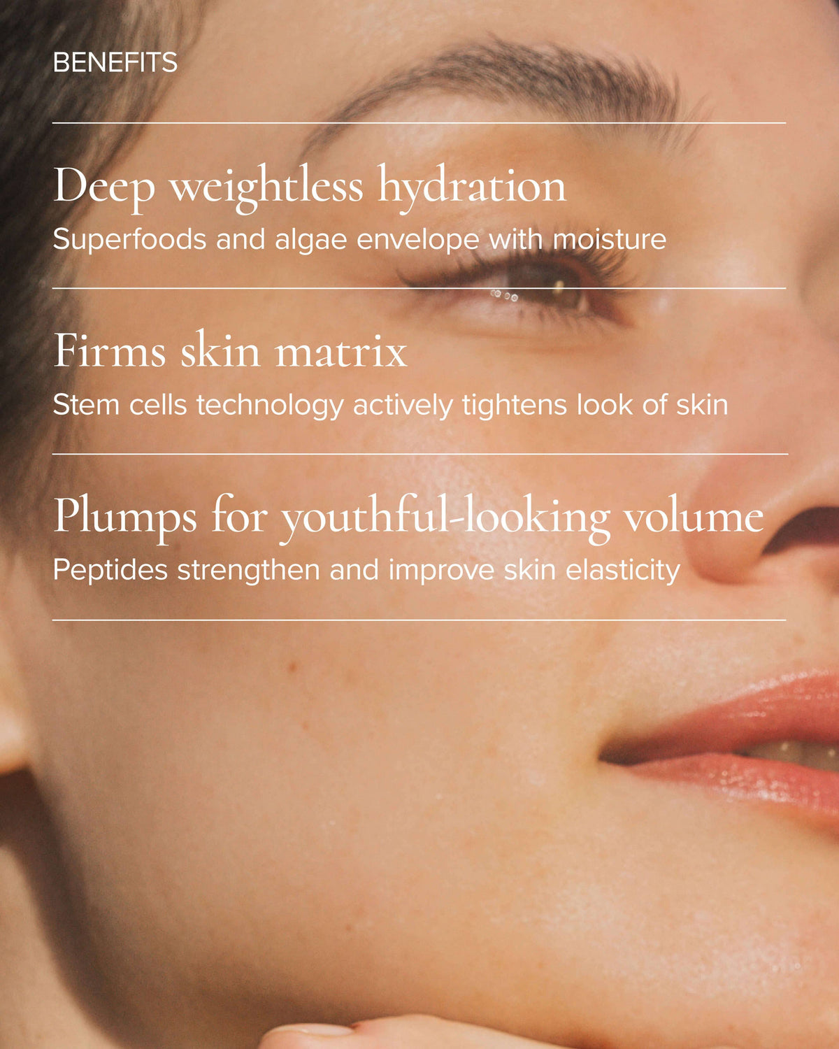 Crème Hydratante Raffermissante & Liftante SeaDream Algae à la Mousse de Mer + Peptides