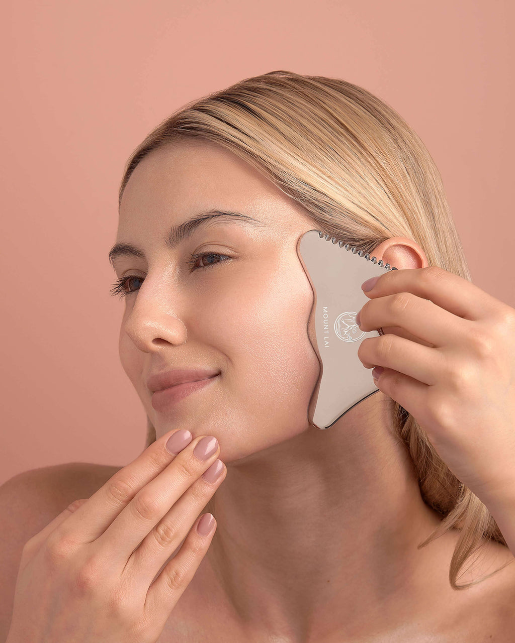 Gua Sha Visage + Corps en Acier Inoxydable