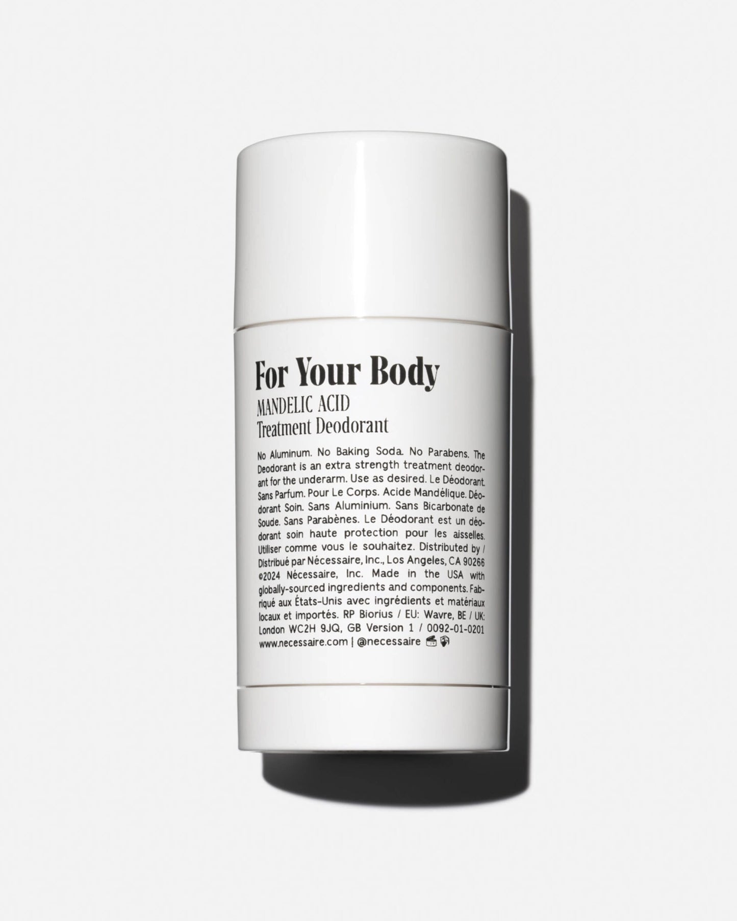 The Deodorant - Fragrance Free
