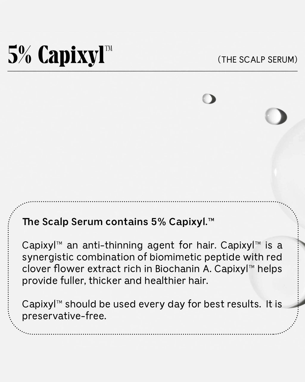 Le Sérum Capillaire