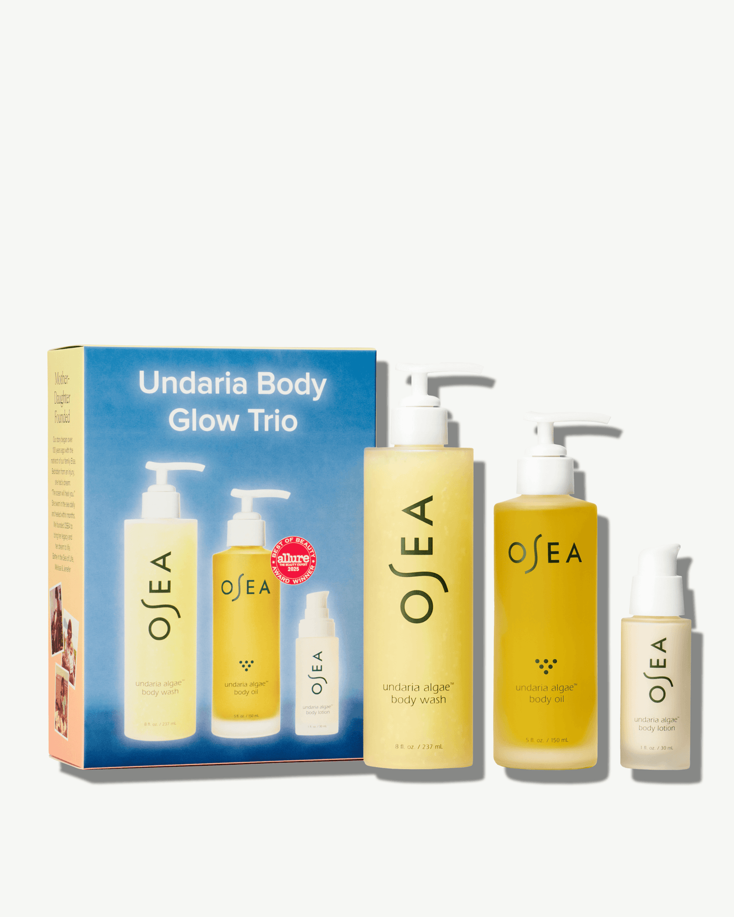 Undaria Body Glow Trio