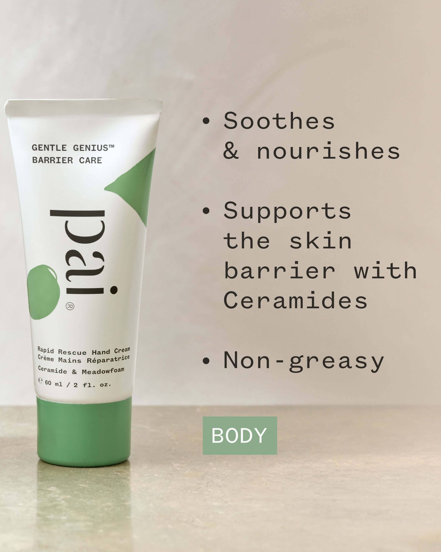 GENTLE GENIUS™ Barrier Care Rapid Rescue Hand Cream